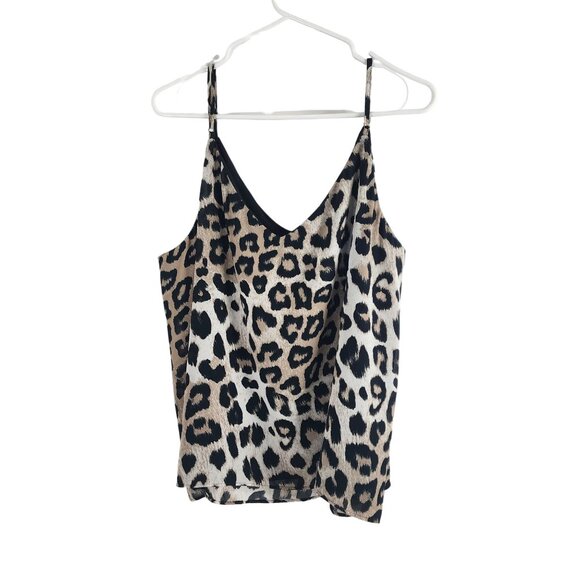 Banana Republic XXL Leopard Print Cami Top - Picture 1 of 14